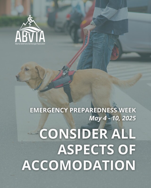 During an emergency evacuation, it’s important to consider what accommodations you may need for you and your pets. Animals can provide vital assistance to people, but they may also require accommodations themselves, whether as service animals or pets with specific health needs. Planning for all aspects of your accommodations is key to being fully prepared for emergencies.

When building your emergency kit, make sure to consider:

✔️ Mobility & accessibility
Pack mobility aids for people and pets, like walkers, ramps, carriers, booties, or harnesses.

✔️ Pregnancy & breastfeeding
Include extra water, nutrition, nursing supplies, and for animals, comfort bedding and care items for expecting or nursing pets.

✔️ Allergies & dietary needs
Allergy-friendly food, treats, and water-safe storage are essential for both humans and animals with sensitivities.

✔️ Medications & chronic conditions
Ensure you have an updated supply of medications for ongoing conditions, for you and your pets. Include vet records and feeding instructions too.

📋 Learn more about building an emergency kit for people, pets, farm animals, and livestock by tapping the link in our bio.